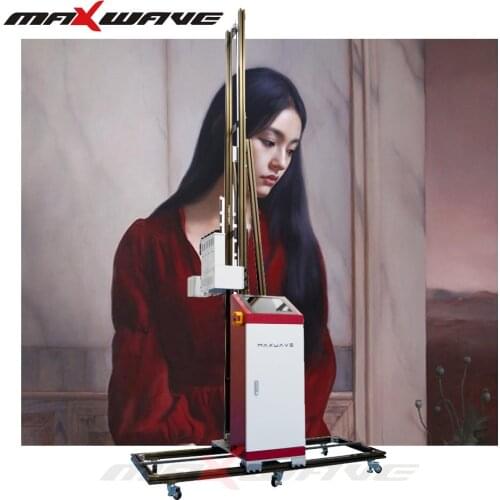Chinese factory paint 3d paper printing machine vertical inkjet eco solvent printer for wall mural painting