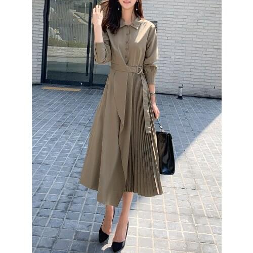 Модные платья-рубашки LOKEDIKE China At AliExpress