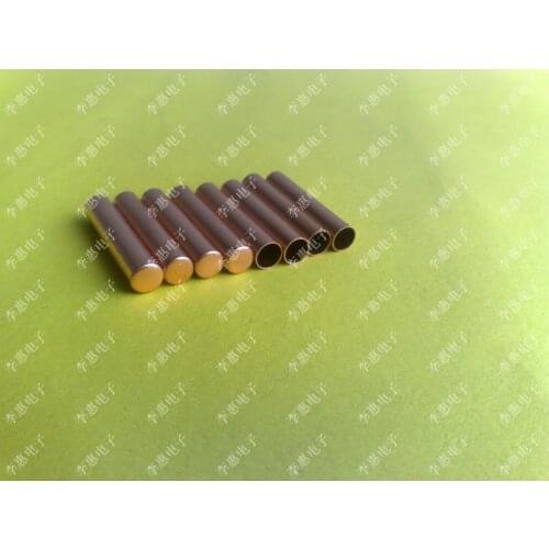 Free shipping 1000PCS/Lot 6*30MM Copper shell probe for Temperature sensor sleeve Copper pipe for sensor sleeve