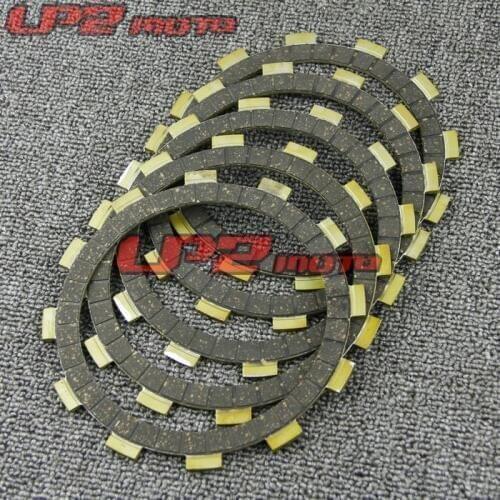 For Suzuki GSX400 FEX/FZ/FD 1981-1983 Paper Based Clutch Friction Kit Disc Plates Set Motorbike Parts Accessories