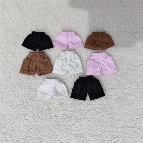 New ob11 bjd Doll Clothes Shorts and T-shirts for 1/12 bjd, obitsu11,ob11 doll pants bjd doll accessories Clothing