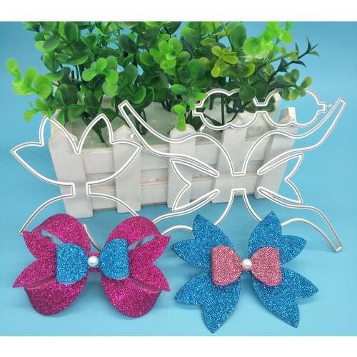 New exquisite bow metal cutting mold scrapbook mold embossed decoration photo album decoration card making DIY craft