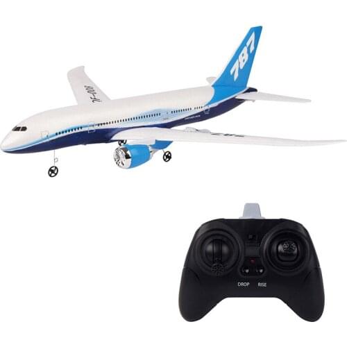 Remote control glider Boeing 787 three-channel fixed-wing aircraft 2.4G childrens toy