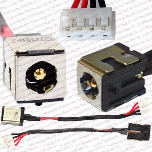 100% New Laptop AC DC Power Jack Socket Port Cable plug Wire connector for Asus K40 K40AB K40IN K40IE X8AC K40AF K50 P50 K50AB
