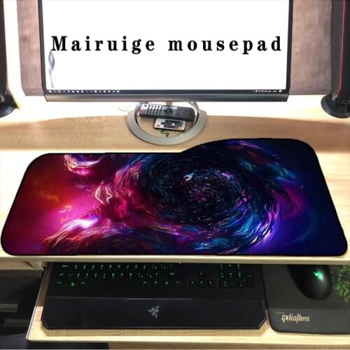 330X730MM Space Colorful Extra Large Gaming Mouse Pad Gamer Computer Big Mouse Mat Locking Edge Mousepad Keyboard Desk Mat