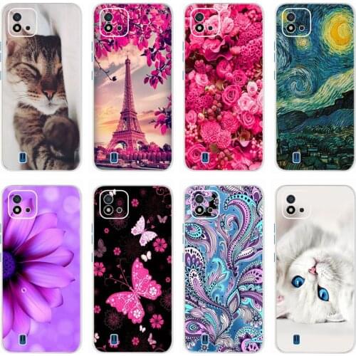 Luxury Soft Bumper Back Cover For OPPO Realme C20 Case 6.5" Silicone TPU Phone Cases For Realme C20 C 20 OPPO C20 2021 New Coque