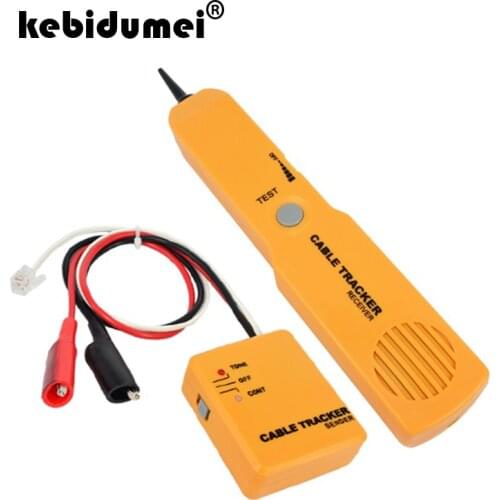 Kebidumei Hot Sale Network Tracker Diagnose Tone Finder Telephone Wire Cable Tester Toner Tracer inder Detector Networking Tools