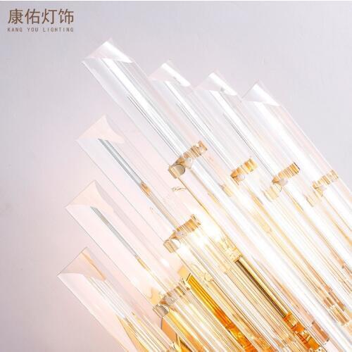 Modern Crystal Wall Lamp Chrome Wall Sconce Bedside Living Room Wall Light Lamp For Home Decoration