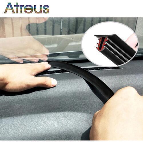 Car Dashboard Sealing Strips Sound Insulation For Seat Ibiza Leon mk3 mk2 fr Renault Clio Duster Trafic Megane 2 3 Logan twingo