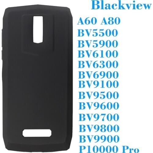 For Blackview A60 A80 Pro BV5500 BV5900 BV6100 BV6300 BV6900 BV9100 BV9500 BV9600 BV9700 BV9800 BV9900 Case Protect Silicon Case