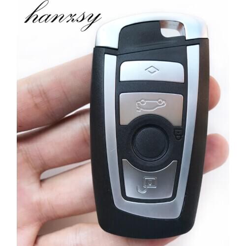 4 Buttons Smart Key Case Fob For BMW F10 F20 F30 Z4 X1 X3 X4 M1 M2 M3 1 2 3 5 7 Series E90 Car Remote Key Shell Cover