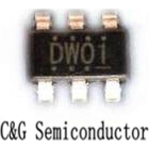 50PCS DW01 single lithium battery protection IC original authentic SOT23-6 DW01A