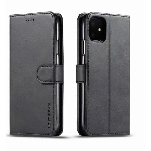 Wallet Case For Iphone 12 Pro Max Flip Cover Magnetic Closure High Quality Luxury Leather Phone Bag For Iphone 12 Mini Pro Coque