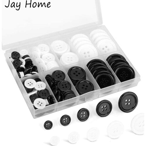 JAY HOME White Buttons