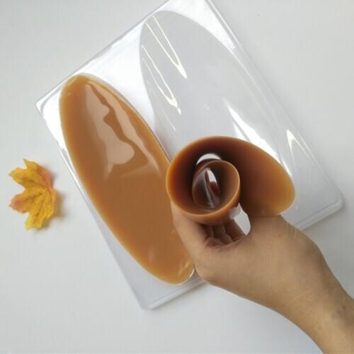 Leg Correctors Silicone Leg Onlays Soft Self-Adhesive for Crooked or Thin Legs Including stretch leg sleeves Style Accessory