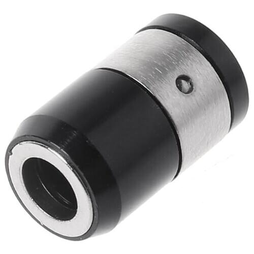 Screwdriver Magnetic Ring 1/4" 6.35mm Metal Strong Magnetizer Screw For Electric Phillips Screwdriver Bits