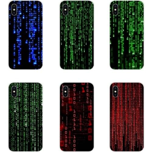 Fashion Matrix Code For Samsung Galaxy S2 S3 S4 S5 Mini S6 S7 Edge S8 S9 S10E Lite Plus Accessories Phone Shell Covers