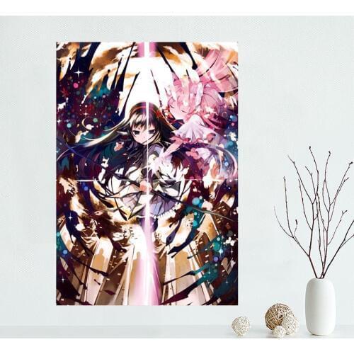 New arrival Custom Gurren Lagann Canvas Painting Poster Cloth Silk Fabric Wall Art Poster for Fashion Home Decor