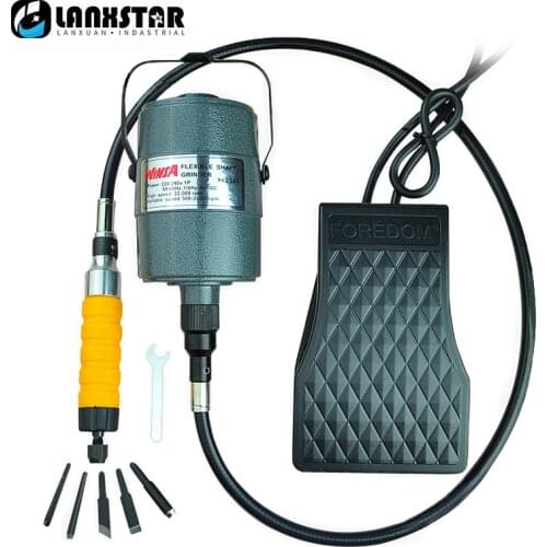 High Quality Suspension Hanging Mill Professional Jade Carving Machine Flexible Shaft Engraving Root Carved Chuck Handle Drill