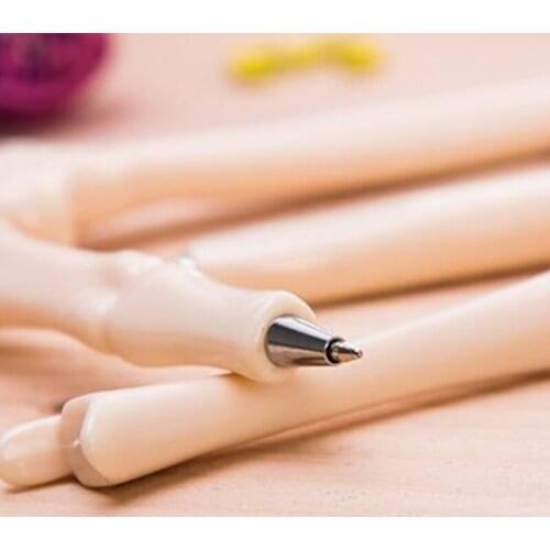100 Pcs Bone Shape Design Ballpoint Pens, Novelty Funny Pen Gifts for Kids, Teens, Students, Doctor on Childrens Day