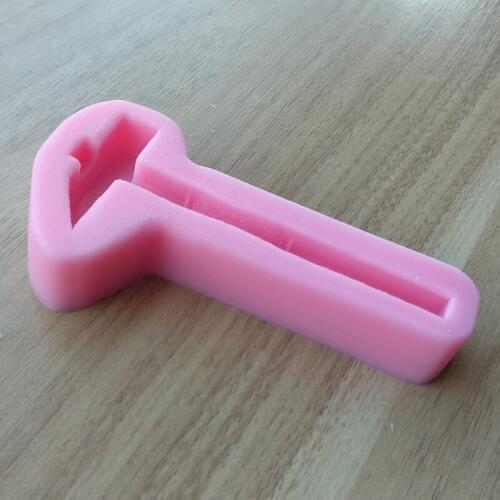 3d Silicone Hammer Fondant Cake Mold For Chocolate Pudding Biscuit Hardware tools SQ17185