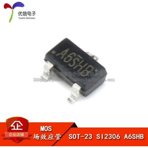 Chip SOT-23 SI2306 A6SHB MOS transistors N-channel FET 3A