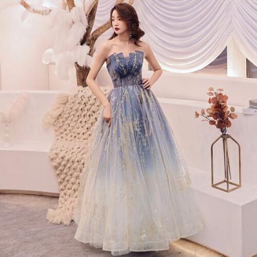 Glitter printing light blue rococo court medieval dress renaissance Gown queen Victoria/Marie/ Belle Ball/drama gown