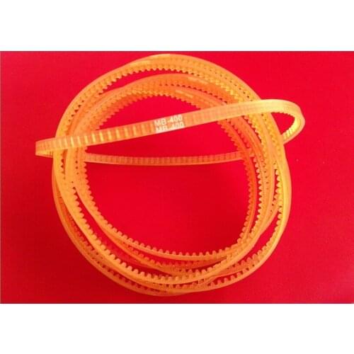Household selvage machine copy machine motor motor single-sided tooth belt MB-400 circumference 400mm