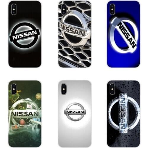 For Xiaomi Redmi 4A S2 Note 3 3S 4 4X 5 Plus 6 7 6A Pro Pocophone F1 Accessories Phone Shell Covers Nissan Logo Car