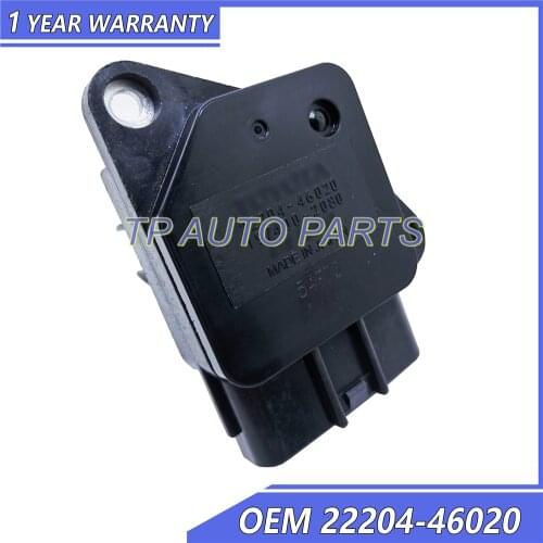 Mass Air Flow Sensor OEM 22204-46020 2220446020 197400-2080 1974002080 Compatible With Subaru