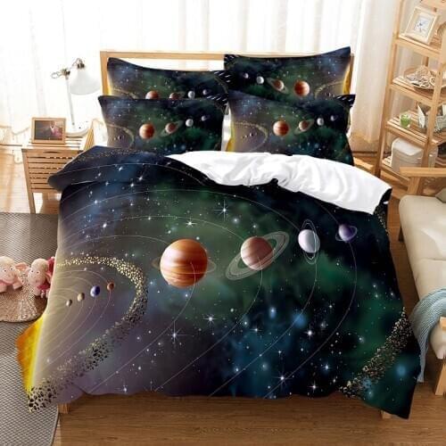 Bedding set duvet cover set 3d bedding digital printing bed linen queen size bedding set fashion design