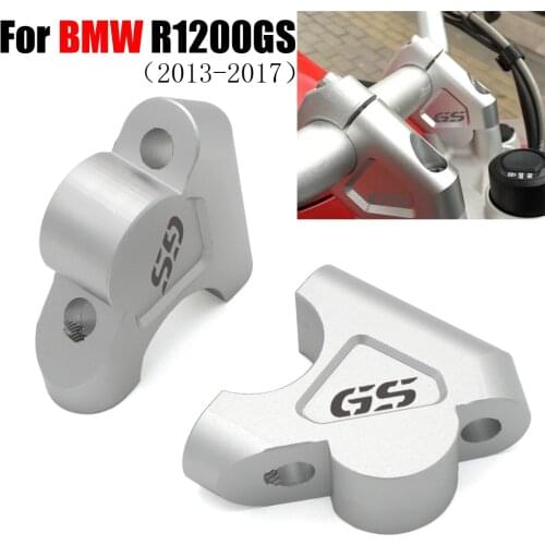 Handlebar Mount Riser Handle Bar Raised Extend For BMW R1200GS LC 2013-2017 R1200GS Adventure 2014-2017 R 1200 GS LC ADV