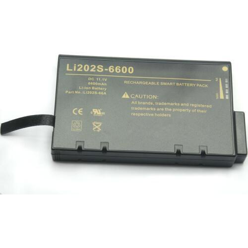 Best 6600mAH New Vital Signs Monitor battery for Philips G60 G50 LI202S-6600 LI202S-66A LI202SX-6600 LI202SX-66C