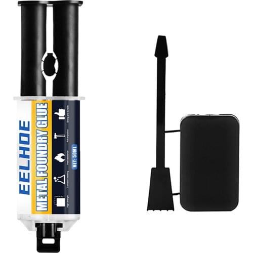 Metal Repair Gel Group Double Tube Industrial Heat Resistance Cold Weld Metal Repair Paste for Metal Casting Defect TN88