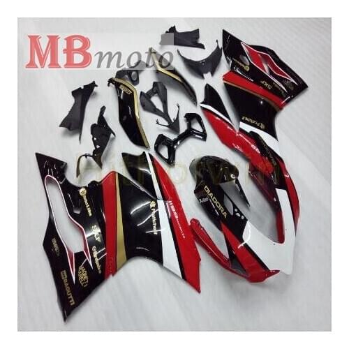 3 gift New Injection mold ABS Fairing kit for Ducati 899 1199 1199 Fairing Kit 12 13 2012 2013 Injection fairings suk 202