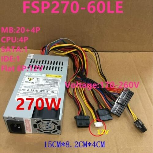 New PSU For Lenovo AIO ITX NAS Small 1U 270W Power Supply FSP270-60LE GPS-22ABA FSP220-50AP