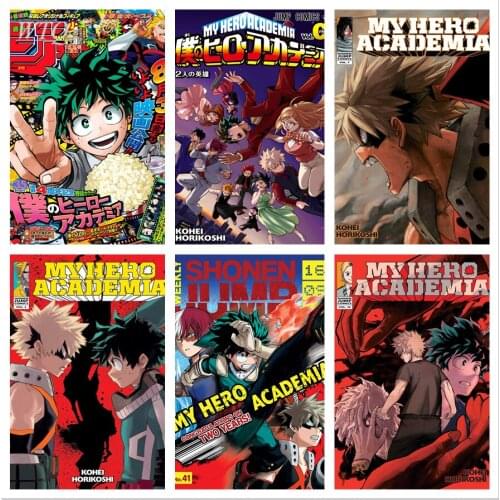 Anime Posters My Hero Academia Posters Canvas Painting Wall Decor Wall Art Picture Wall Poster Photos for Childrens Room Decor
