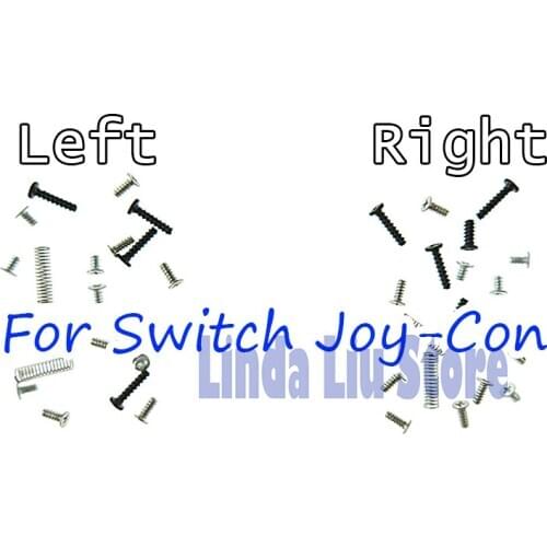 10sets Full set Screw For Nintendo Switch NS NX Console Replacement Screws Set for NS Switch Console