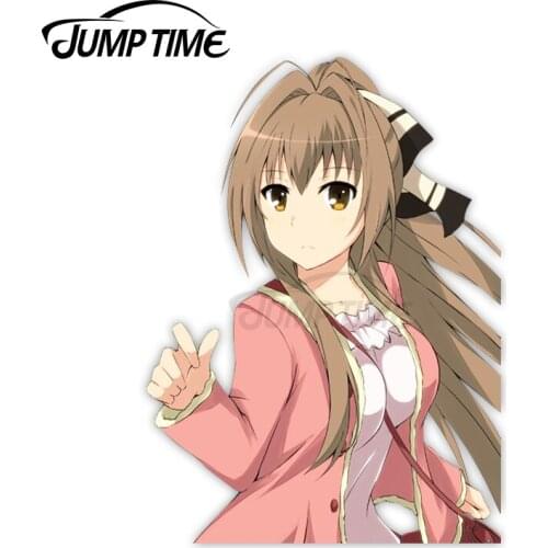 Jump Time Amagi Brilliant Park Sento Isuzu 9.5 Anime Sexy Girl Vinyl Decal Window Car stickers