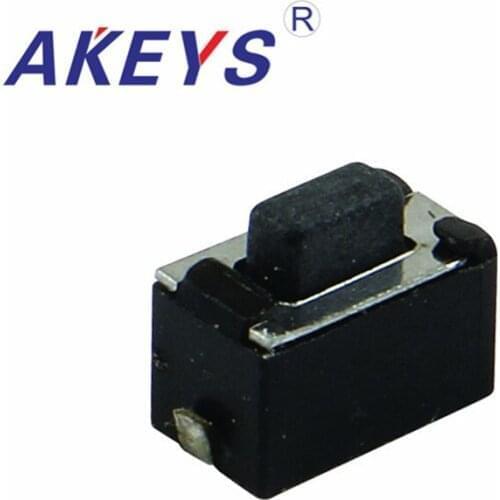 10PCS TS-B015 3*6*5 Tactile switches tact switch SMD/SMT push button micro switch black