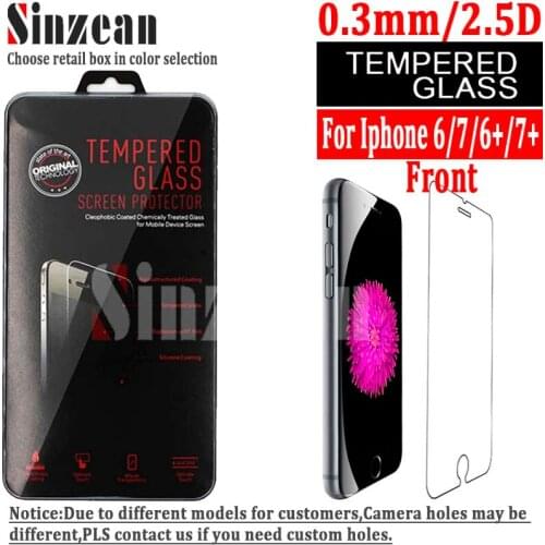 400PCS For iphone 6/7/8 plus Tempered Glass screen protector for iphone 12pro max/11 pro max/xs max