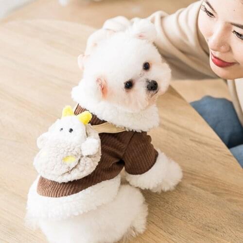 Pet Jacket Dog Warm Clothes Cocky Dog Thickened Coat Dog Clothes for Small Dogs Yorkshire Pets Acessorios