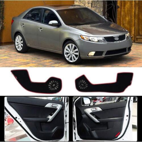 Brand New 1 Set Inside Door Anti Scratch Protection Cover Protective Pad For Kia Forte