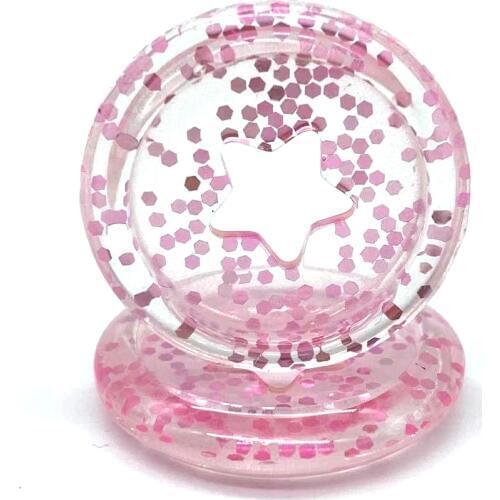 100pcs 27mm Notebook Mushroom Hole Button Flash Point Binding Discs Plastic Accessories Disc Buckle Book Binding Discs A5 Binder