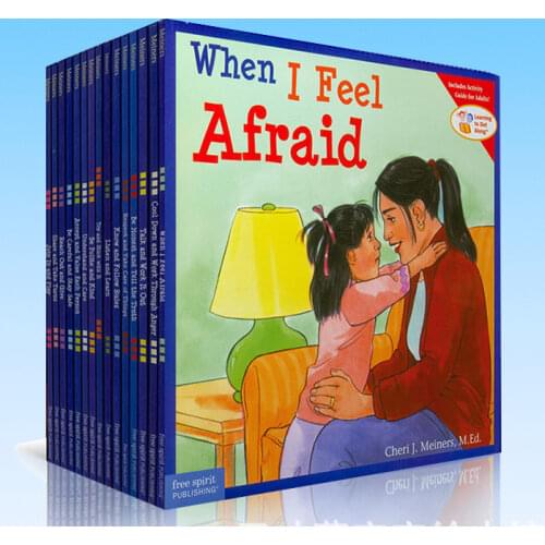 15 books/set Learning to Get along children educational English picture story book social skills IQ EQ practice for kids