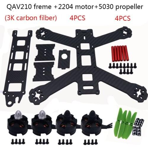 2020 Limited New Servo Servo Flysky Drone Carbon Fiber 210 Qav210 Mini Quadcopter Racing Crossing With Seat