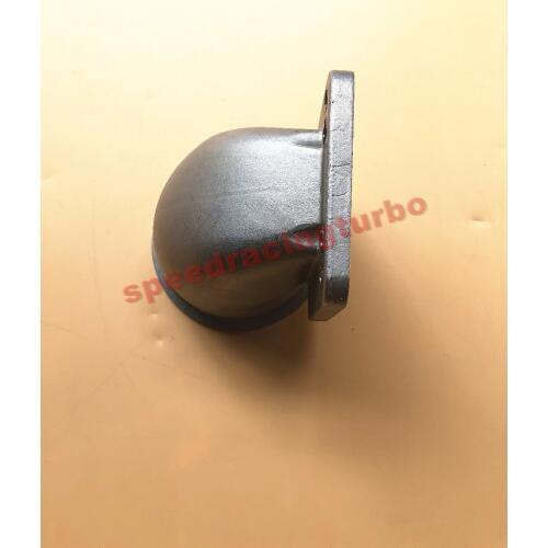 3" Vband 90 Degree Cast Turbo Elbow Adapter Flange For T3 T4 Turbocharger 304