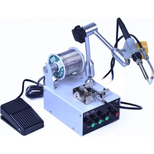 60W Multi-function Automatic Thermostatic Tin Feeding Solder Station 220V High quality NE