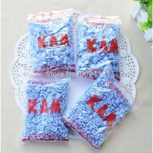 Free Shipipng 100 Boxes Size 16 KAM Snap Buttons, Baby Garment Plastic Snaps Glossy Colors 60 Colors for Choices