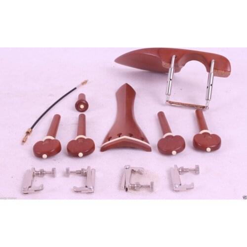 Violin parts Jujube wood Violin tailpiece tuner peg chinrest endpin